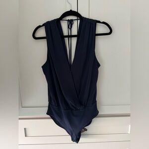 Bcbg Generation blue bodysuit size small